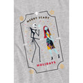 Sport Heather - Lifestyle - The Nightmare Before Christmas Childrens-Kids Scary Holidays Jack Sally T-Shirt
