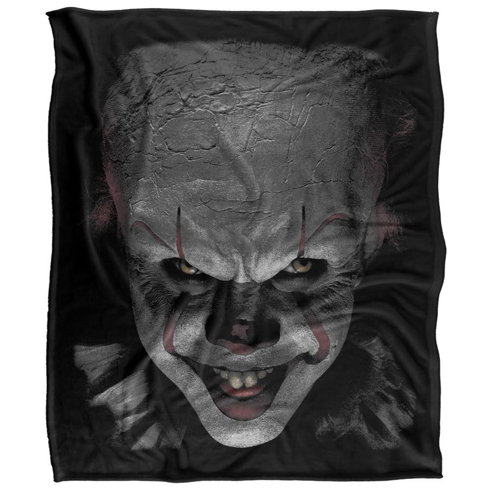 Multicoloured - Front - It Face Pennywise Blanket