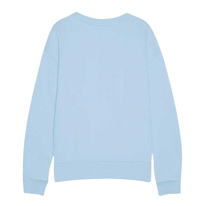 Light Blue - Back - One Piece Childrens-Kids Miss Wednesday Doodle Sweatshirt