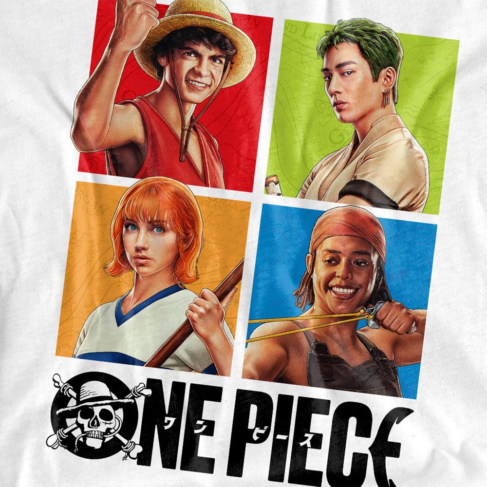 White - Side - One Piece Childrens-Kids Map T-Shirt