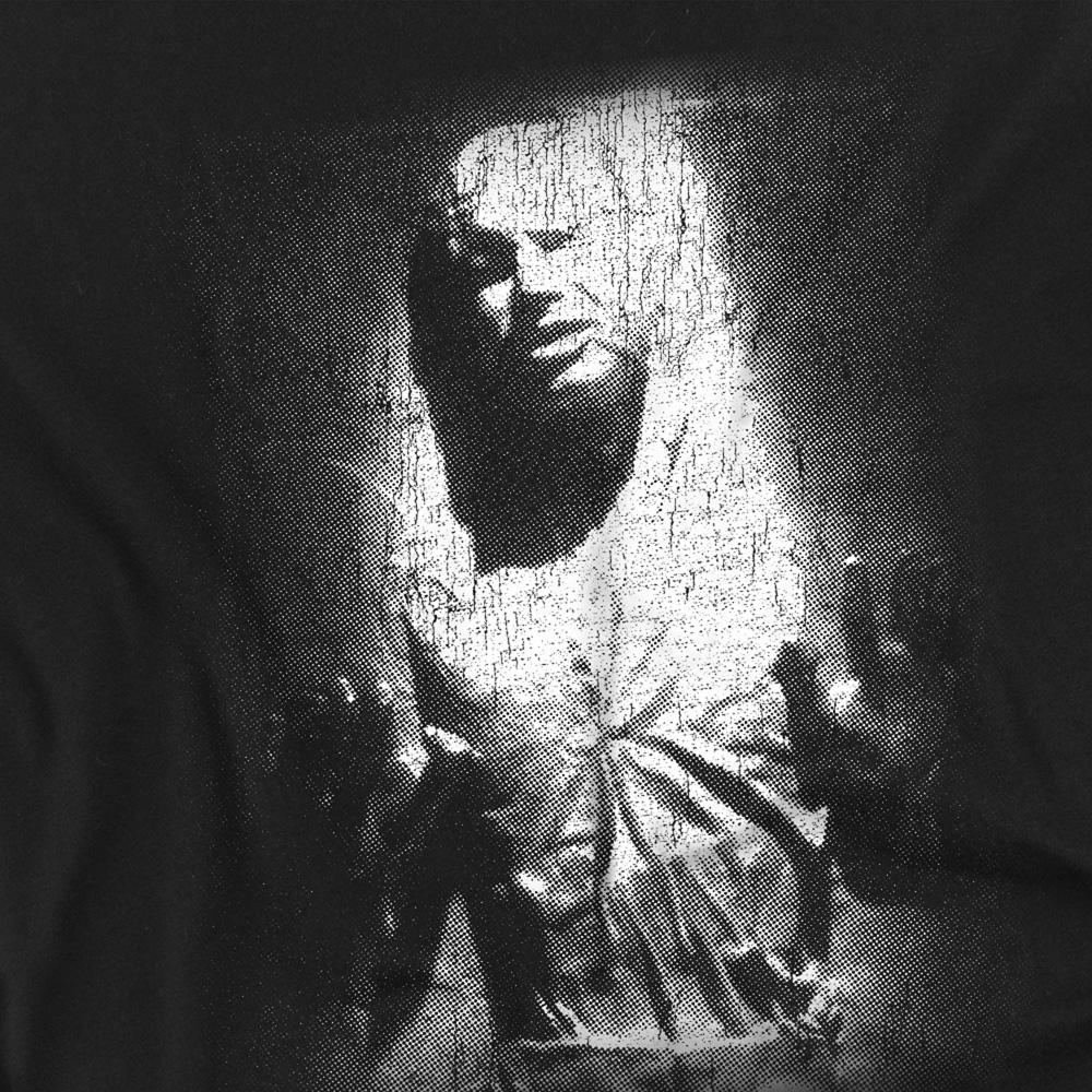 Black - Side - Star Wars Unisex Adult Carbonite Han Solo Long-Sleeved T-Shirt