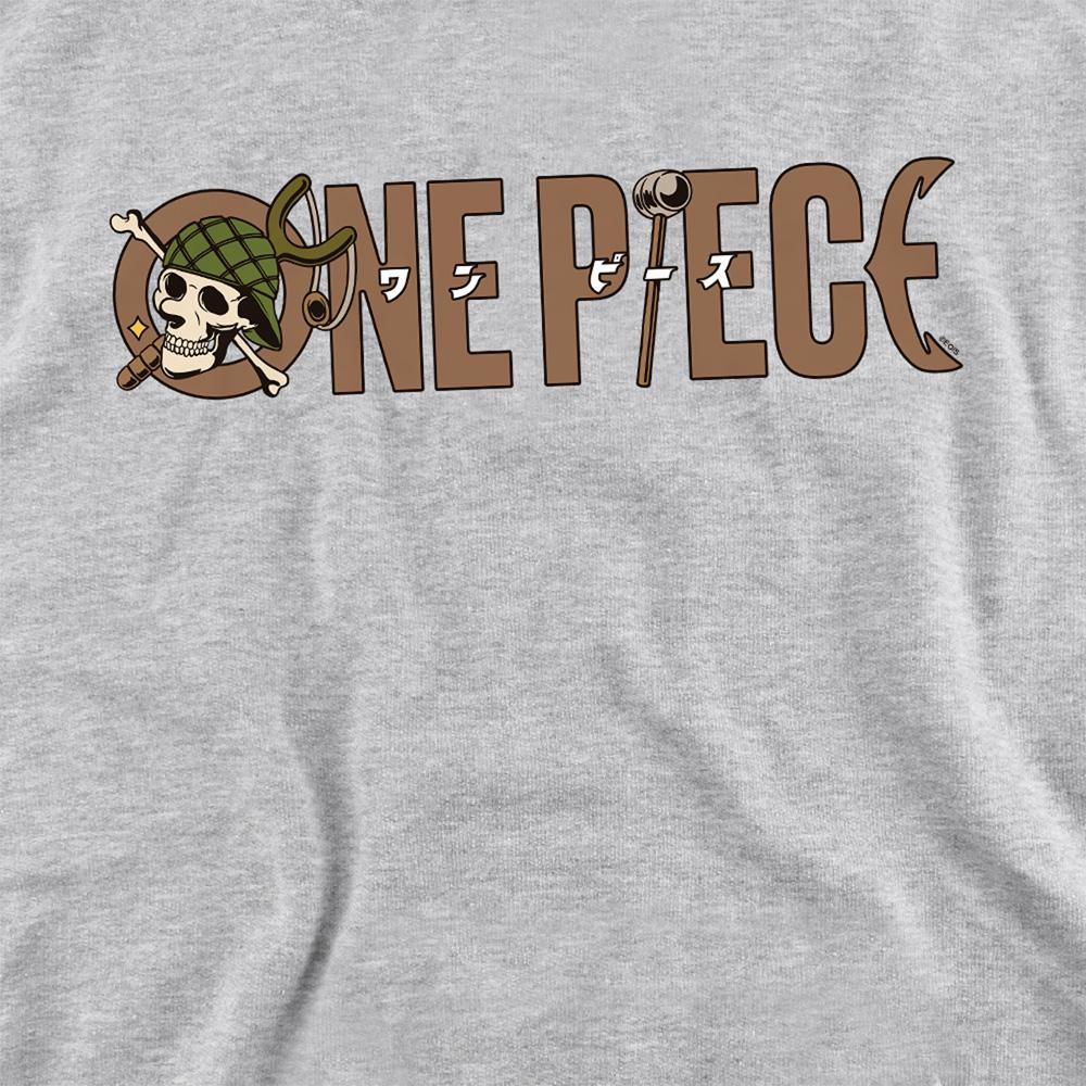 Athletic Heather - Side - One Piece Childrens-Kids Usopp Pullover Hoodie