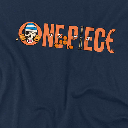 Navy - Side - One Piece Childrens-Kids Nami T-Shirt