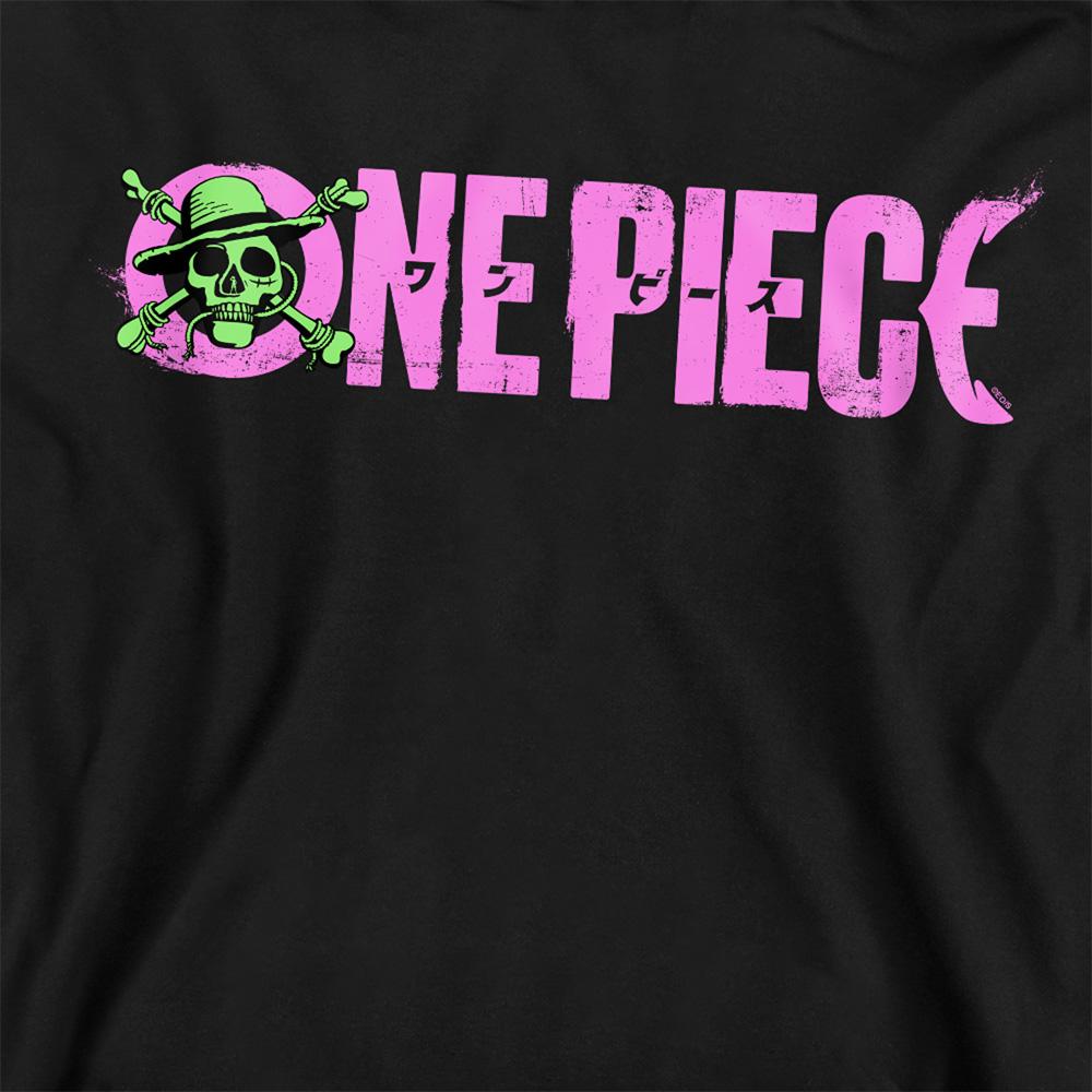 Black - Side - One Piece Unisex Adult Luffy Sweatshirt