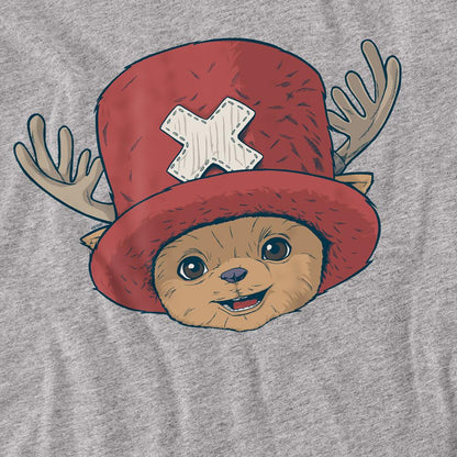 Athletic Heather - Side - One Piece Unisex Adult Tony Tony Chopper Long-Sleeved T-Shirt