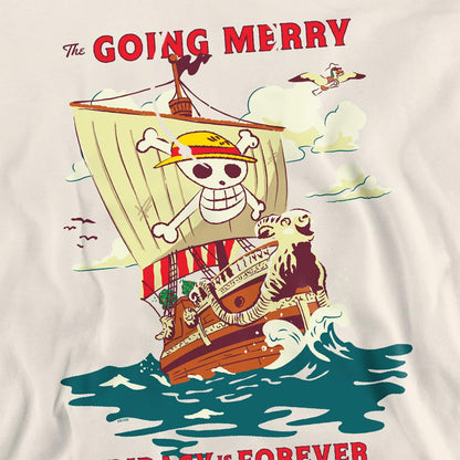 Natural - Side - One Piece Unisex Adult Going Merry Sweatshirt