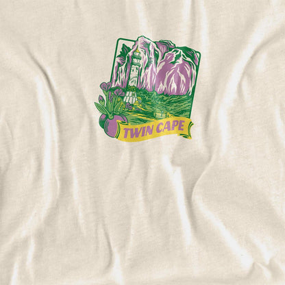 Natural - Side - One Piece Childrens-Kids Lighthouse T-Shirt