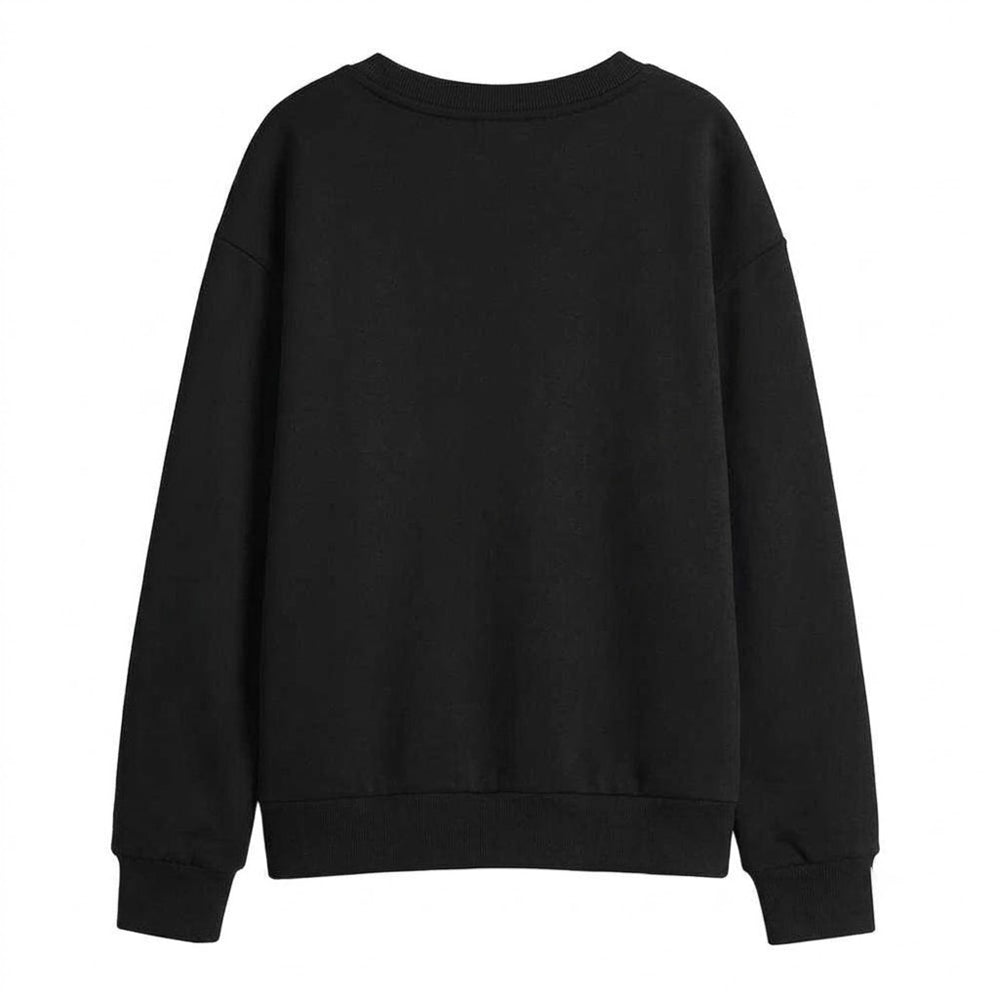 Black - Back - One Piece Childrens-Kids Coloured Sweatshirt