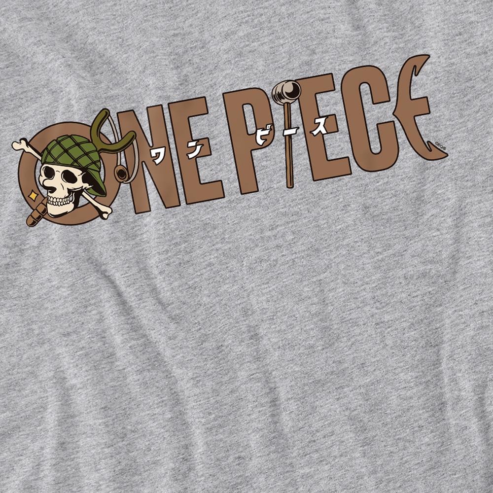 Athletic Heather - Side - One Piece Womens-Ladies Usopp Logo Fitted T-Shirt