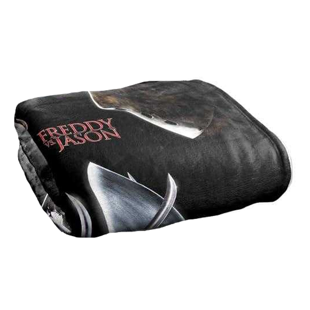 Multicoloured - Side - Freddy Vs Jason Graphic Print Blanket