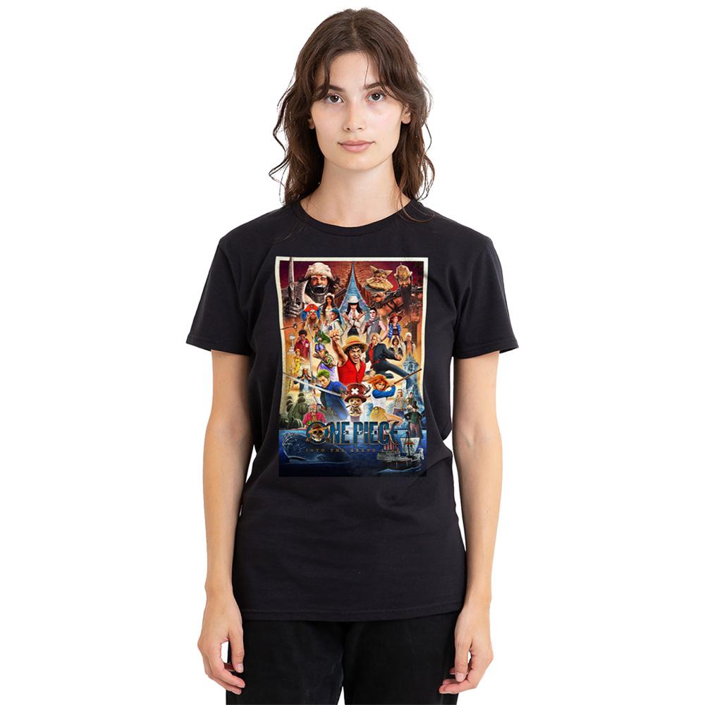 Black - Lifestyle - One Piece Womens-Ladies Season 2 Poster T-Shirt