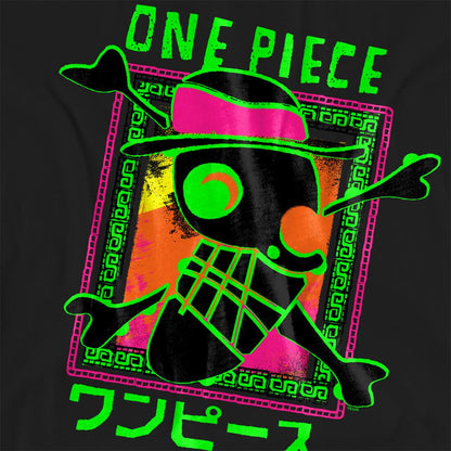 Black - Side - One Piece Womens-Ladies Abstract Logo T-Shirt