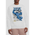 White - Back - Marvel Unisex Adult X-Men Beast Comic Sweatshirt
