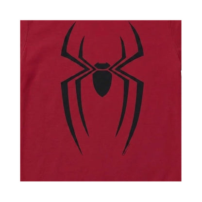 Red - Side - Spider-Man: Brand New Day Womens-Ladies Marvel Icons Fitted Short-Sleeved T-Shirt