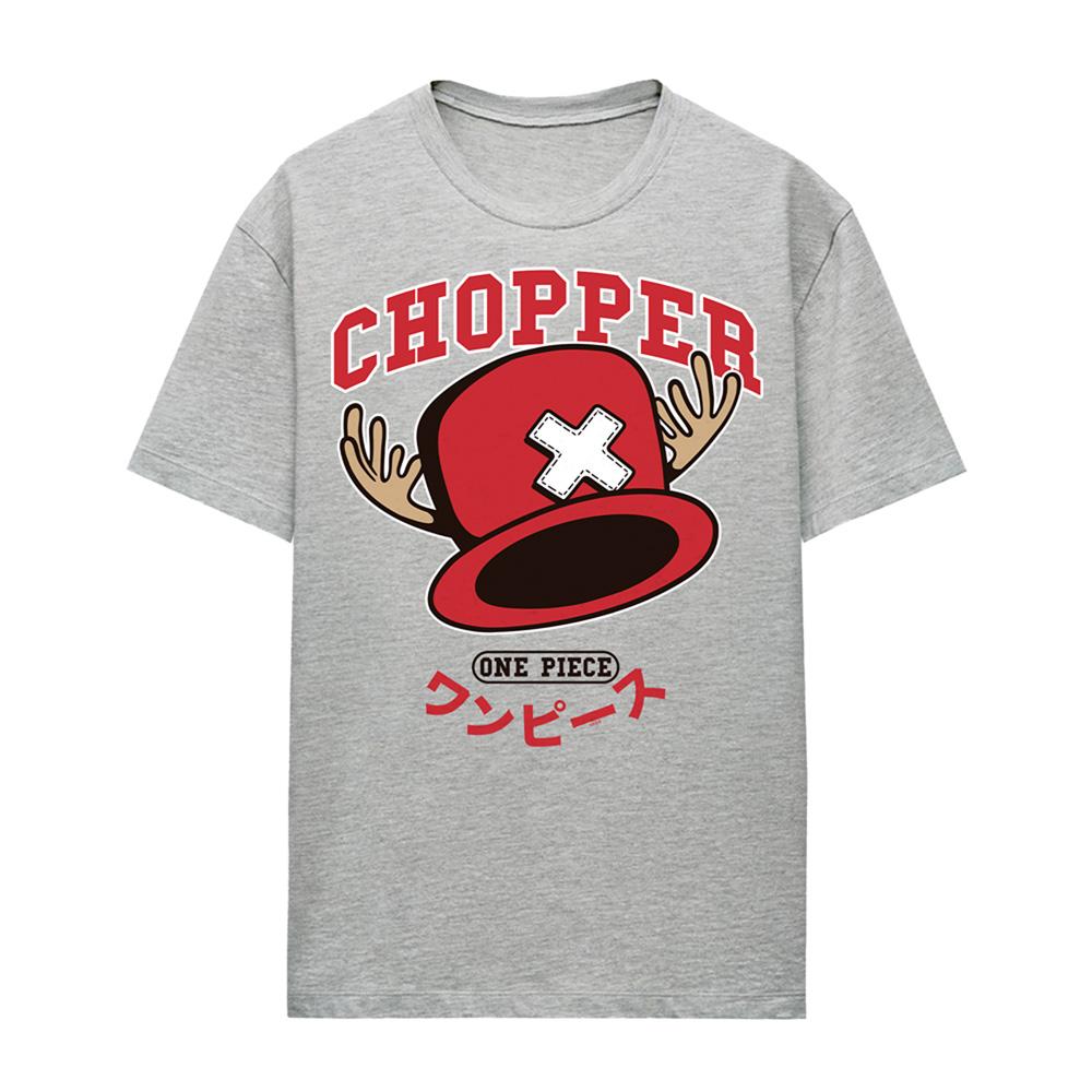 Athletic Heather - Front - One Piece Womens-Ladies Tony Tony Chopper Hat T-Shirt