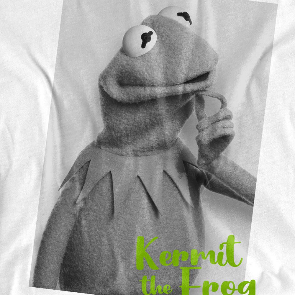 White - Side - The Muppets Childrens-Kids Kermit Ringspun Cotton T-Shirt