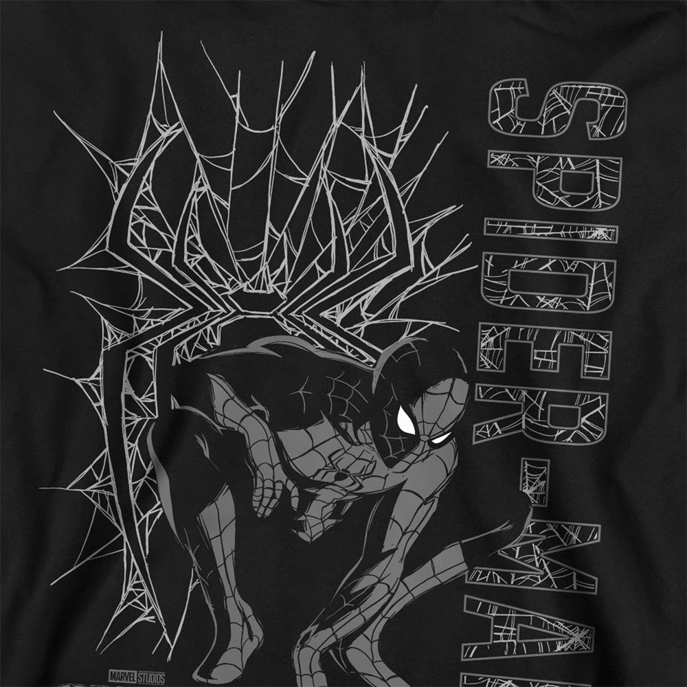 Black - Side - Spider-Man: Brand New Day Unisex Adult Hero Sweatshirt