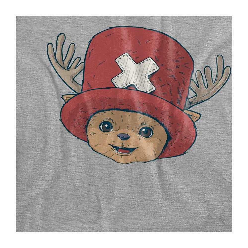 Athletic Heather - Side - One Piece Womens-Ladies Tony Tony Chopper Head T-Shirt
