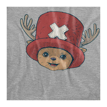 Athletic Heather - Side - One Piece Womens-Ladies Tony Tony Chopper Head T-Shirt