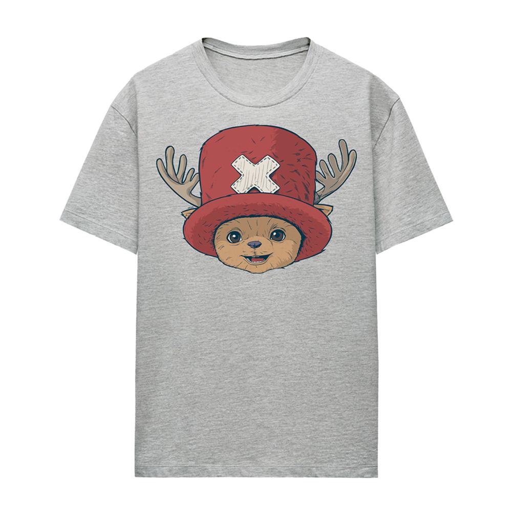 Athletic Heather - Front - One Piece Womens-Ladies Tony Tony Chopper Head T-Shirt