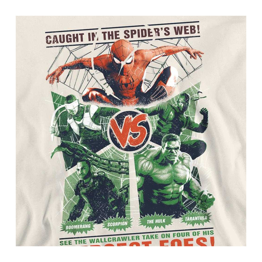 Natural - Side - Spider-Man: Brand New Day Unisex Adult Fiercest Foes Rumble Sweatshirt