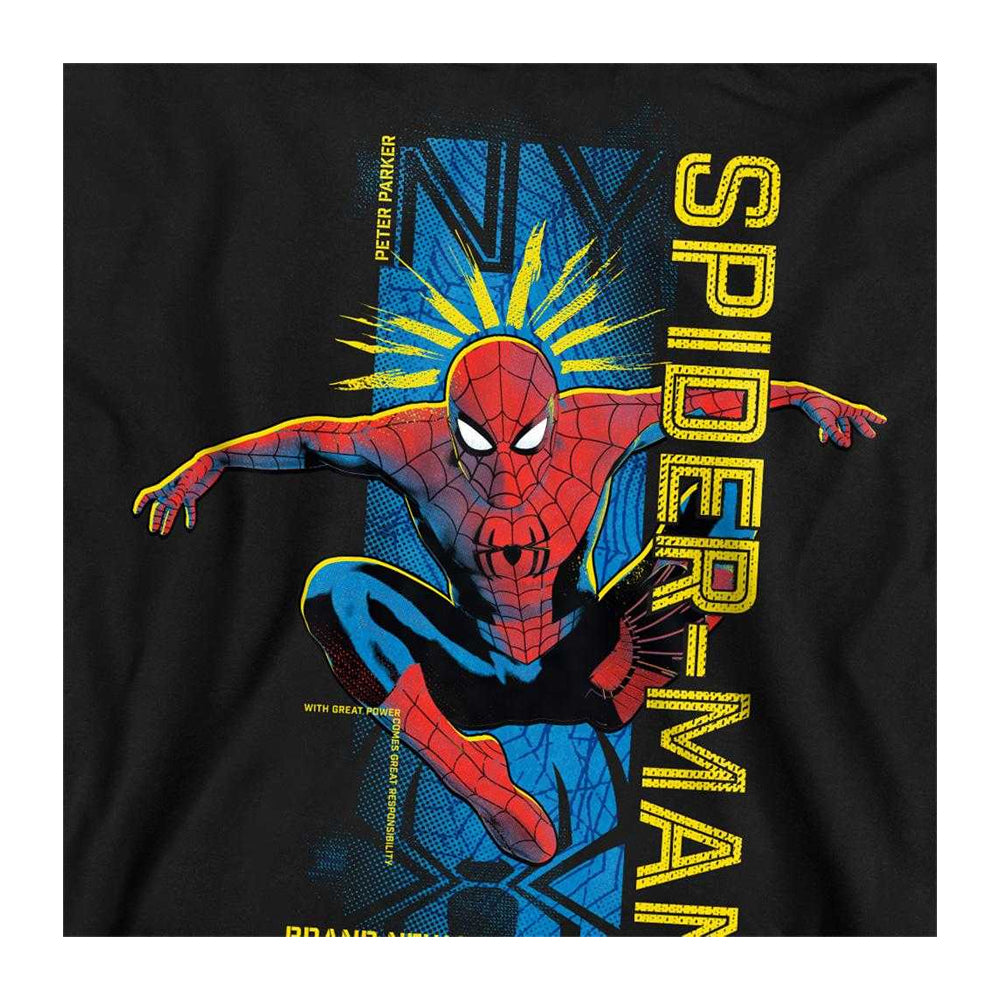 Black - Side - Spider-Man: Brand New Day Unisex Adult Spidey Sense Sweatshirt
