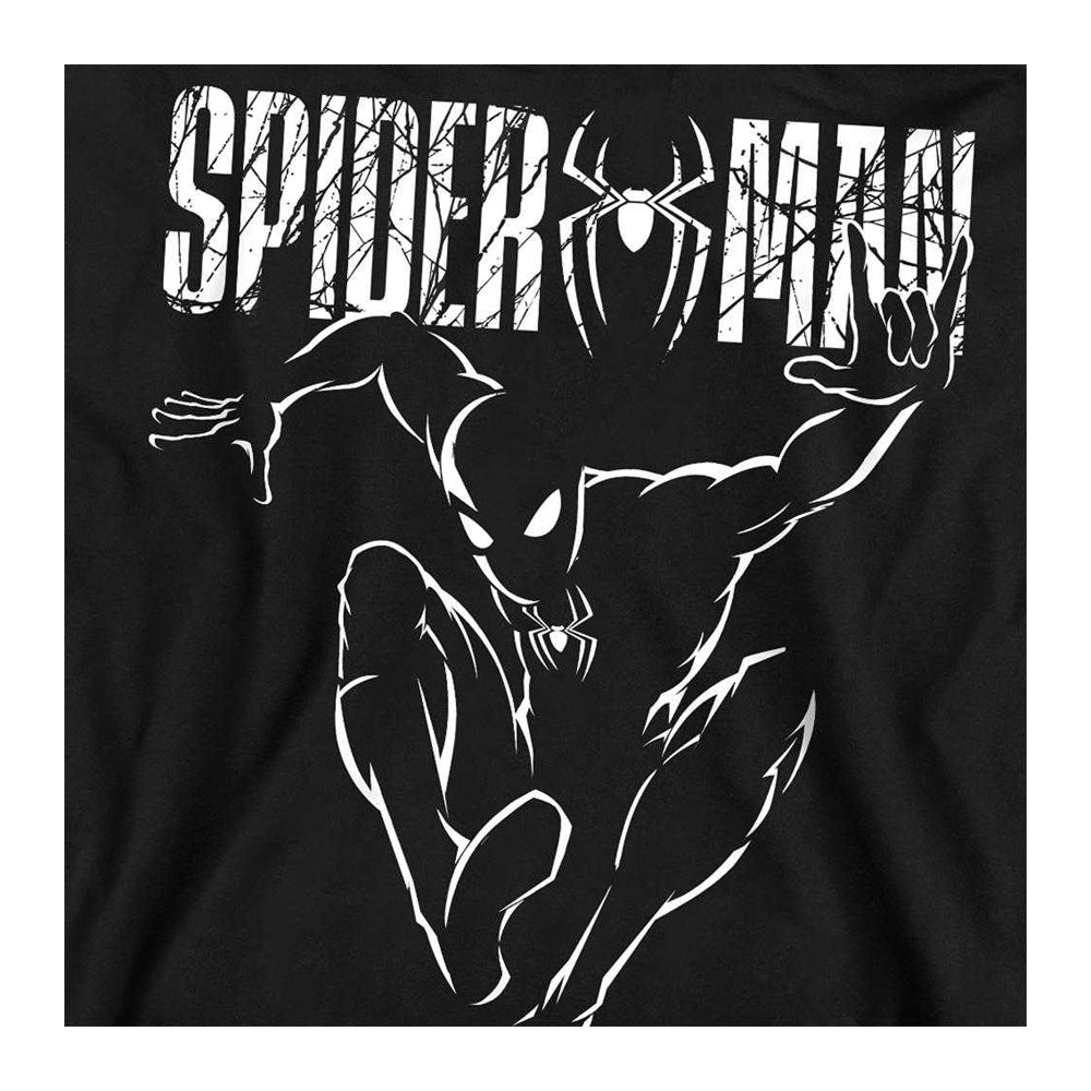 Black - Side - Spider-Man: Brand New Day Unisex Adult Silhouette Long-Sleeved Sweatshirt