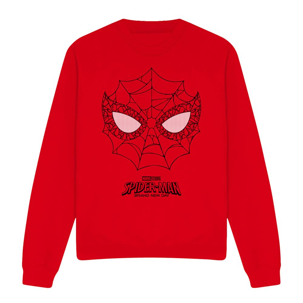 Red - Front - Spider-Man: Brand New Day Unisex Adult Icon Sweatshirt