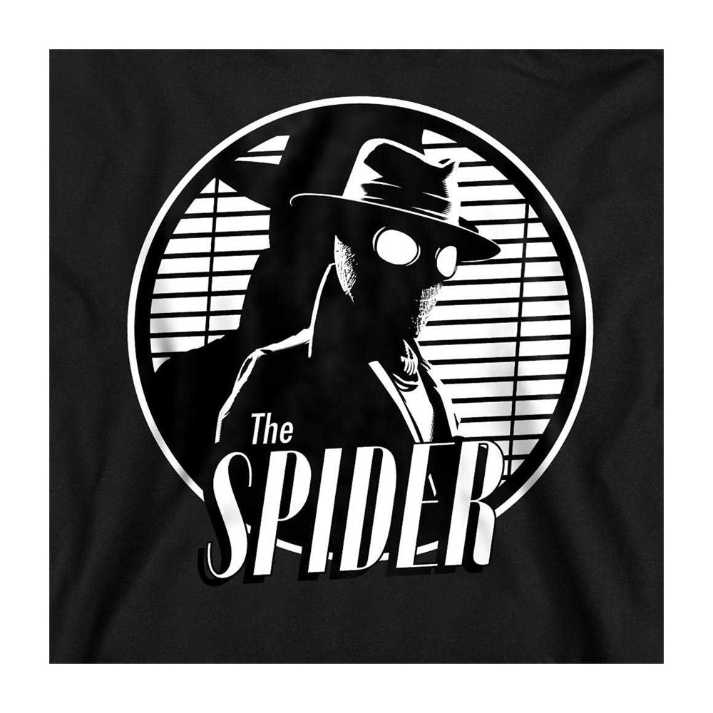Black - Side - Spider-Noir Unisex Adult Spotlight Sweatshirt
