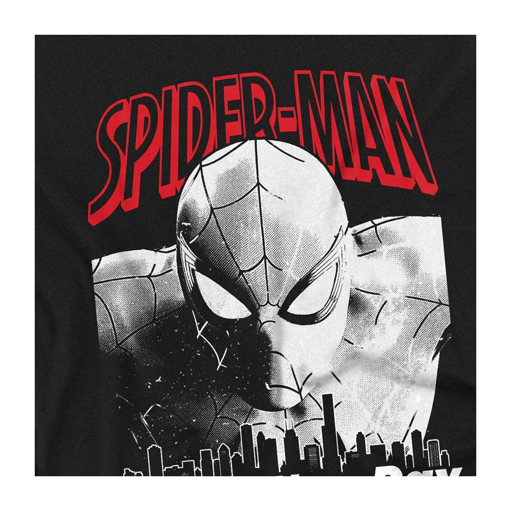 Black - Side - Spider-Man: Brand New Day Childrens-Kids City Sweatshirt