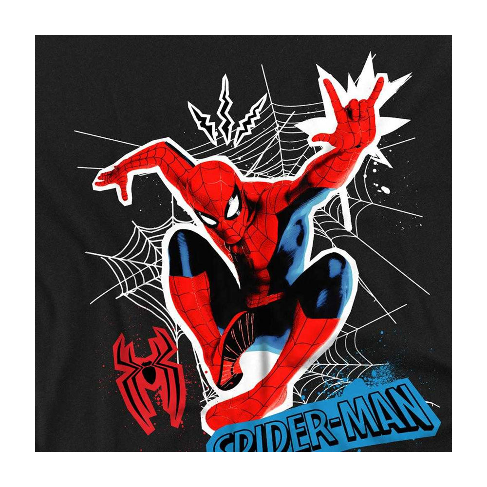 Black - Side - Spider-Man: Brand New Day Childrens-Kids Scrapbook Sweatshirt