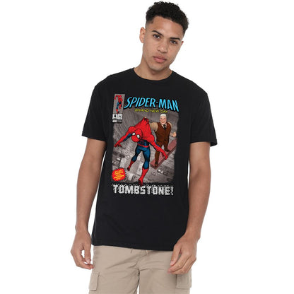 Black - Lifestyle - Spider-Man: Brand New Day Unisex Adult Tombstone T-Shirt