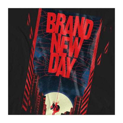 Black - Side - Spider-Man: Brand New Day Womens-Ladies New York Hero T-Shirt