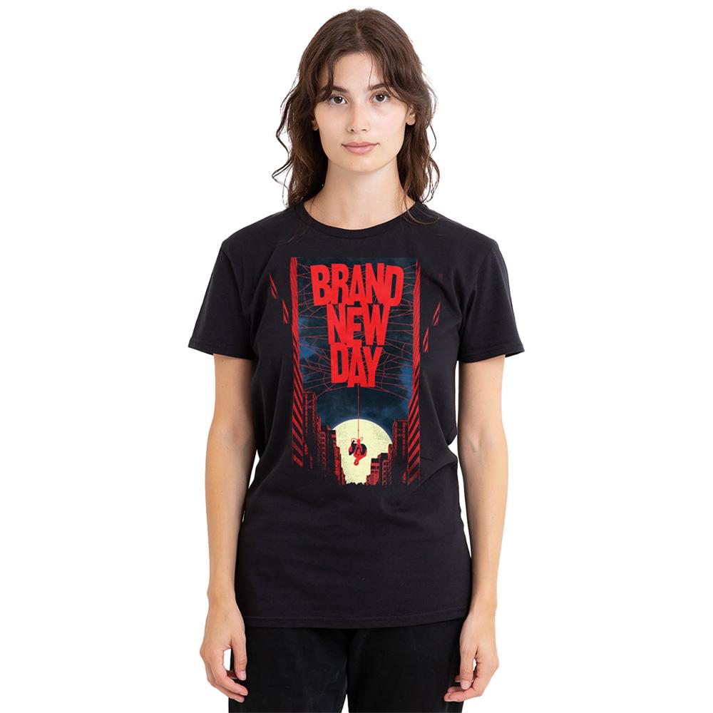 Black - Lifestyle - Spider-Man: Brand New Day Womens-Ladies New York Hero T-Shirt