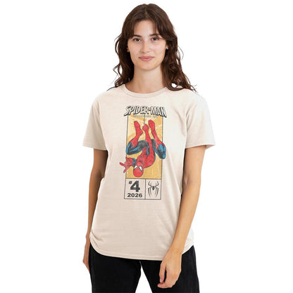 Natural - Lifestyle - Spider-Man: Brand New Day Womens-Ladies Corner Box T-Shirt