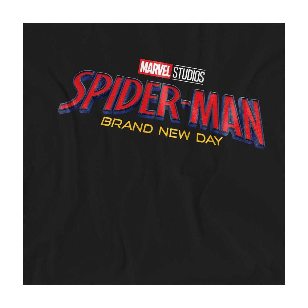 Black - Side - Spider-Man: Brand New Day Womens-Ladies Logo T-Shirt