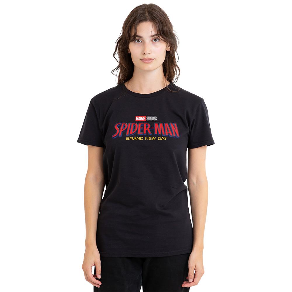 Black - Lifestyle - Spider-Man: Brand New Day Womens-Ladies Logo T-Shirt