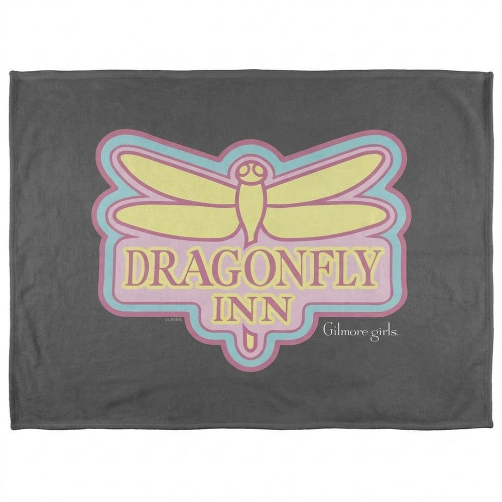 Multicoloured - Front - Gilmore Girls Dragonfly Inn Blanket