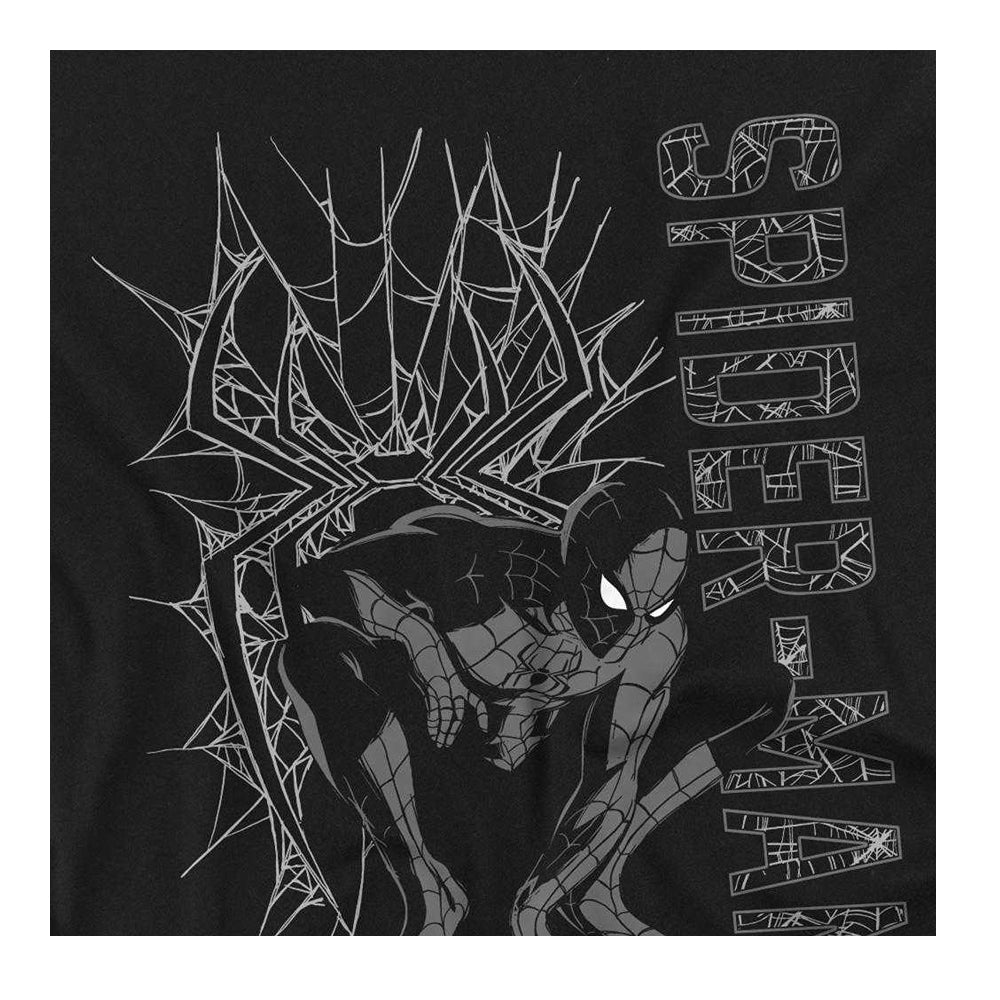 Black - Side - Spider-Man: Brand New Day Unisex Adult Web Hero T-Shirt
