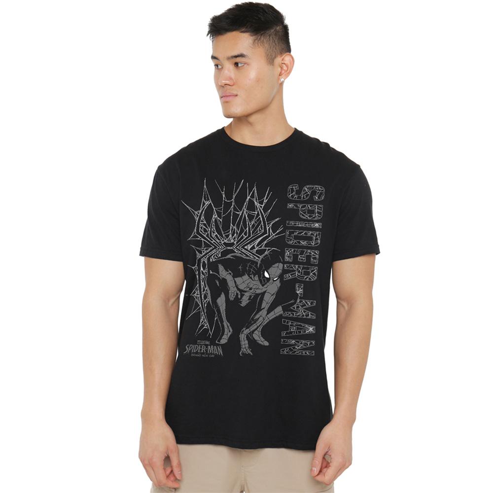 Black - Lifestyle - Spider-Man: Brand New Day Unisex Adult Web Hero T-Shirt