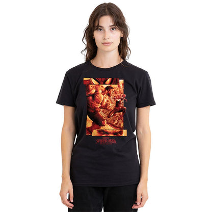 Black - Lifestyle - Spider-Man: Brand New Day Womens-Ladies Hulk Parker Fight T-Shirt