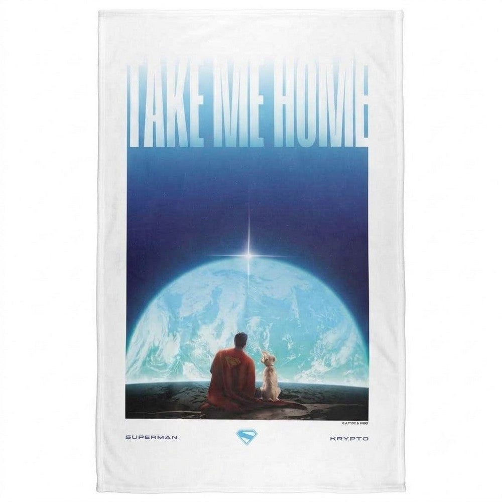 Multicoloured - Front - Superman Take Me Home Blanket