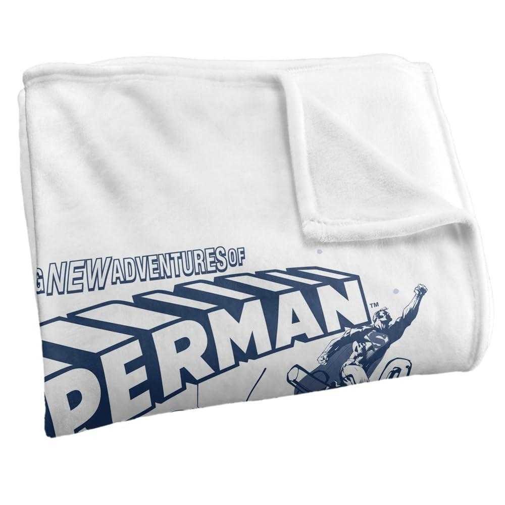 Multicoloured - Side - Superman Silky Comic Cover Superman Throw