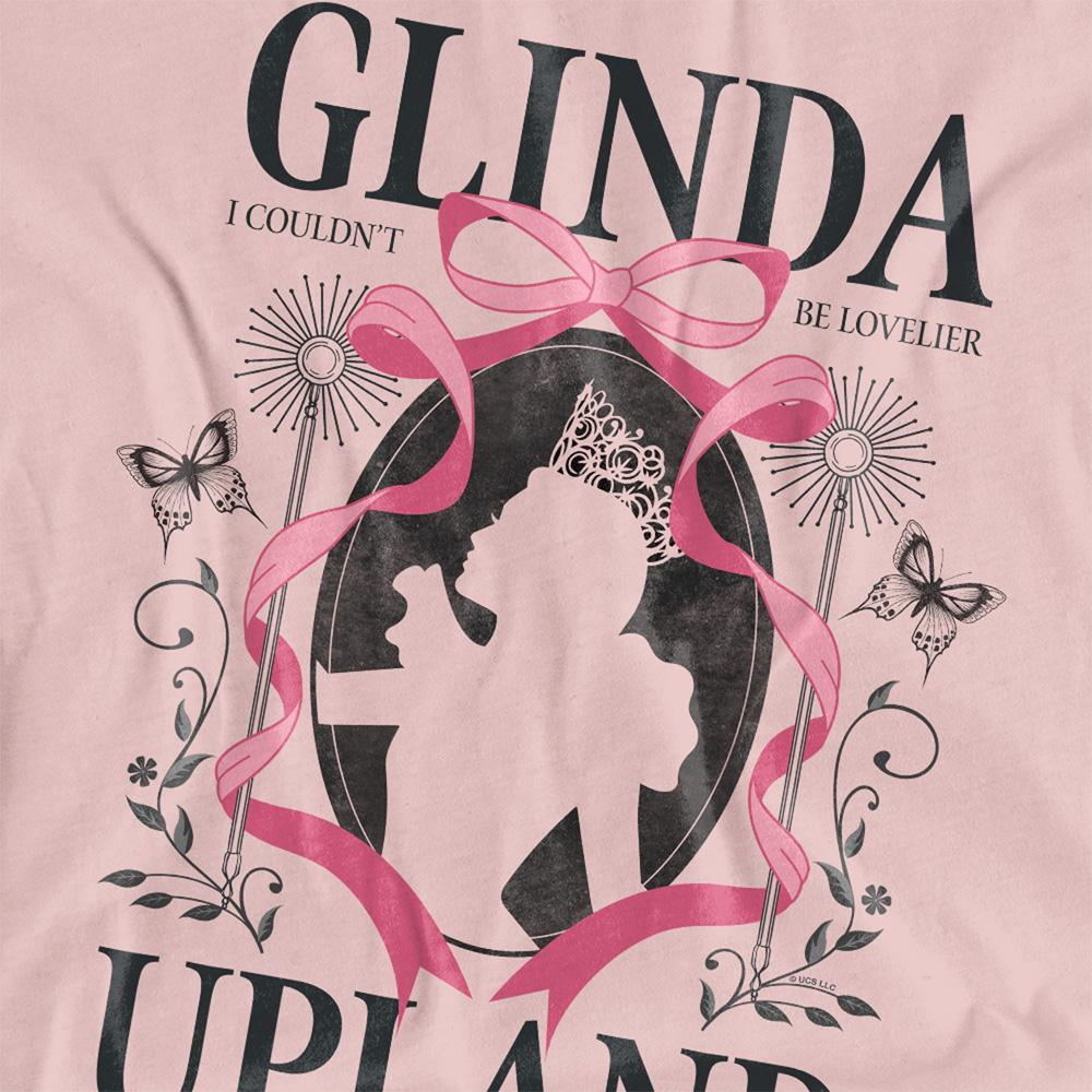 Pink - Side - Wicked Womens-Ladies Upland Good News Witch Glinda T-Shirt