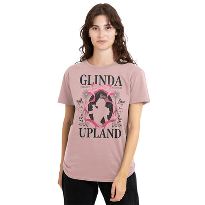 Pink - Lifestyle - Wicked Womens-Ladies Upland Good News Witch Glinda T-Shirt