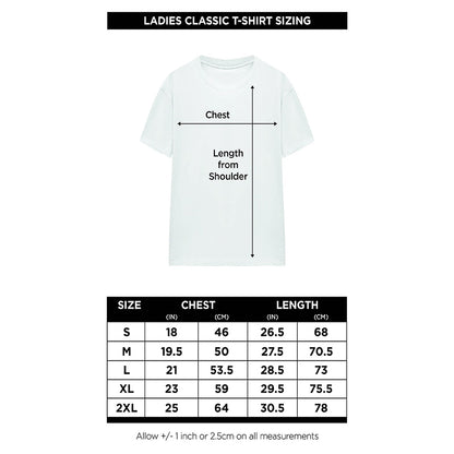 White - Close up - Wicked Womens-Ladies Glinda Bubble T-Shirt