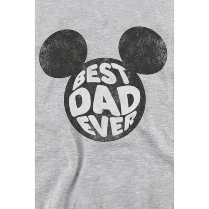 Sport Heather - Lifestyle - Disney Unisex Adult Best Dad Ever Mickey Mouse Sweatshirt