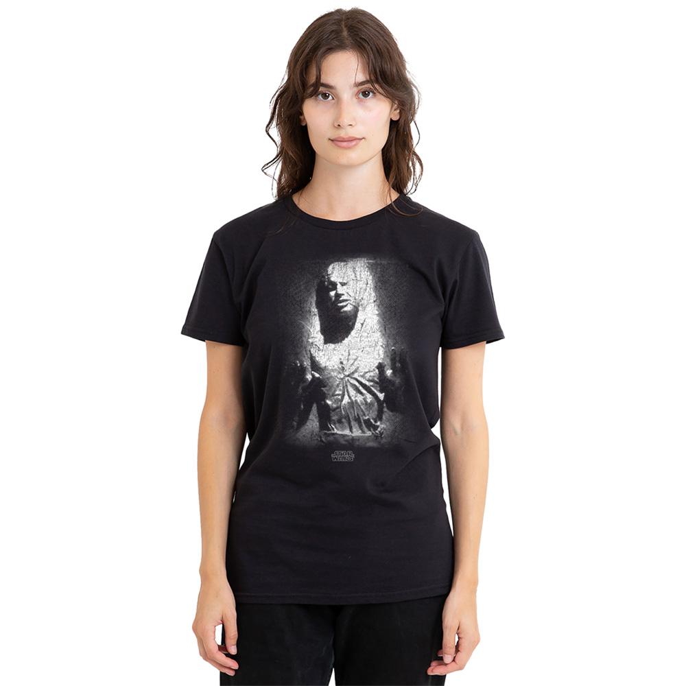 Black - Lifestyle - Star Wars Womens-Ladies Carbonite Han Solo T-Shirt