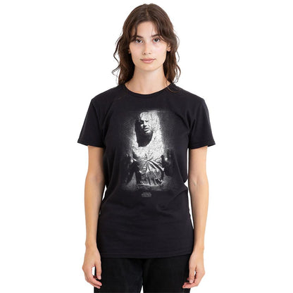 Black - Lifestyle - Star Wars Womens-Ladies Carbonite Han Solo T-Shirt