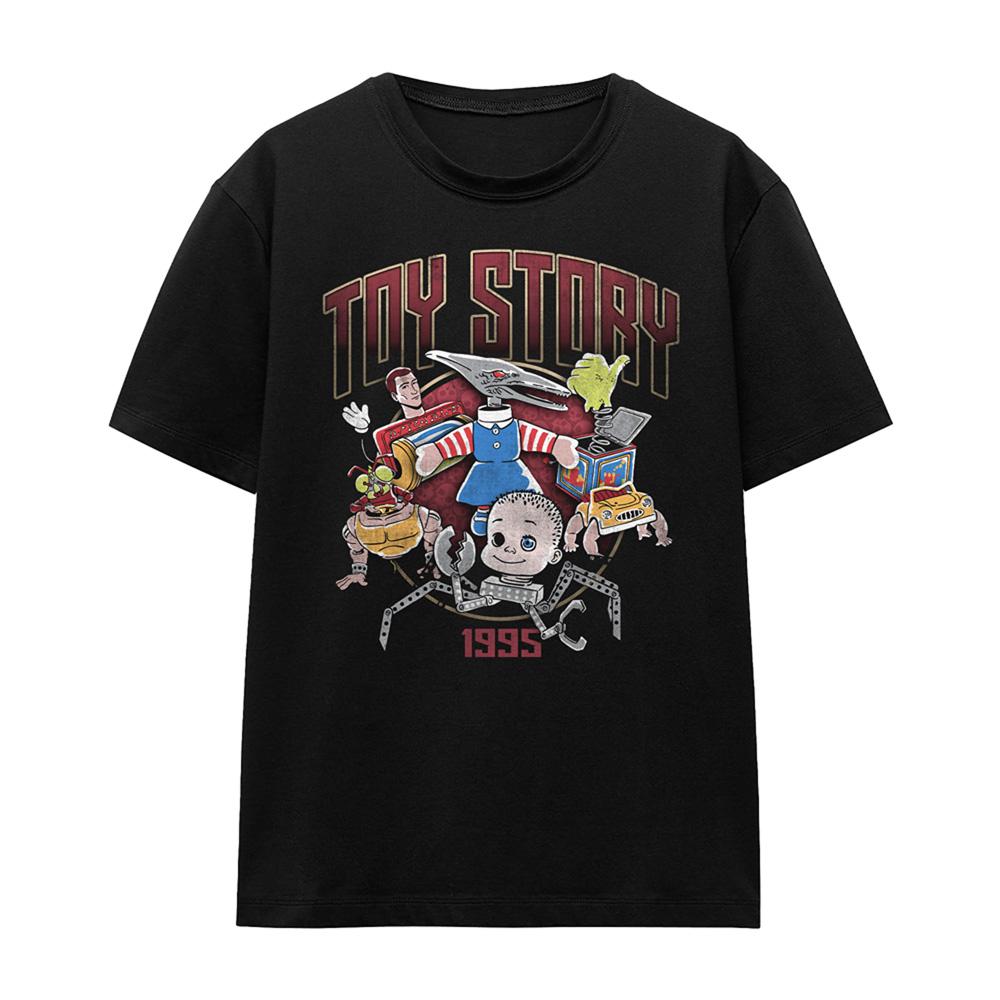Black - Front - Toy Story Womens-Ladies Sid´s Toys Rock T-Shirt